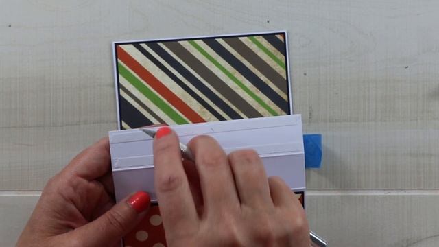 Day 2 Of    13 Days Of Halloween 2020 Pop Up Step Card Polly's Paper Studio Tutorial Process