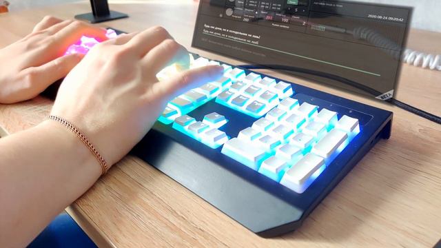 RAZER Green Switches Typing Sounds [NOT LUBED, LUBED STABS] | Stock Clicky Switches смотреть онлайн