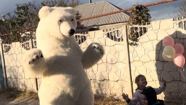 Белый Мишка Поздравление? смотреть онлайн