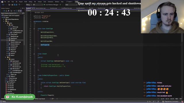 working on the inventory ui (runescape minigame clone "Rune-Draw" in c++) смотреть онлайн