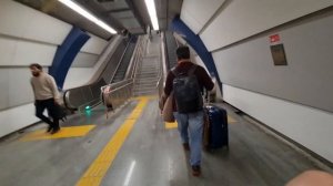 Как добраться из аэропорта ist  в Стамбуле на новом метро в город.