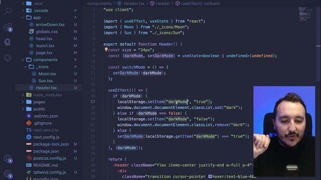 Dark Mode with Tailwindcss — Course part 13 смотреть онлайн