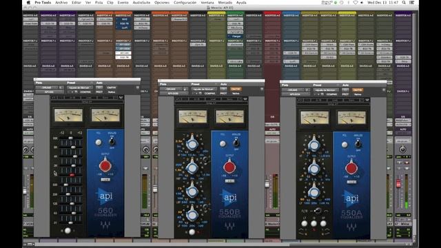 Cómo utilizar las EQ API 550A | 550B | 560 - ProduceAudio.net смотреть онлайн