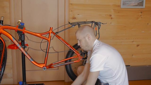 Установка стальных китайских крыльев на фэтбайк Stels #ОмскаяПтица