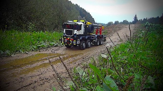 MAMMOTH 8X8 ALL TERRAIN MOBILE CRANE смотреть онлайн