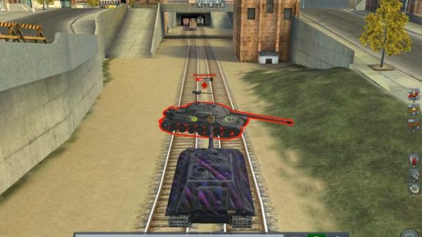 где находится бк у ис-7