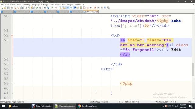 SMS Part-34 | PHP Bangla | mysqli | Database | Project | Elias Hossain смотреть онлайн