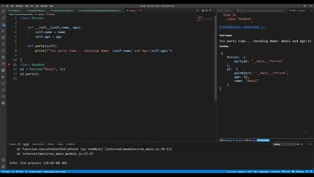72- OOP 09 Polymorphism Super, Method Override смотреть онлайн