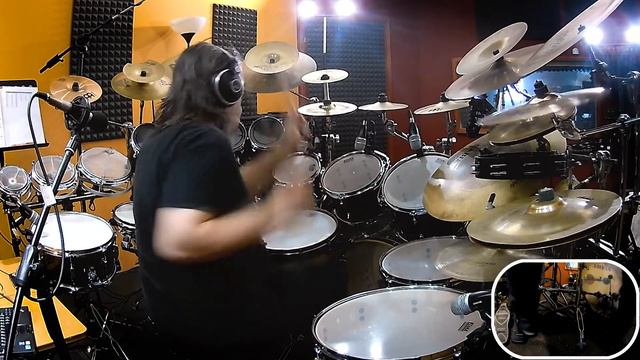 DRUM COVER MALMSTEEN Rising force drums only cover by stamatis kekes смотреть онлайн
