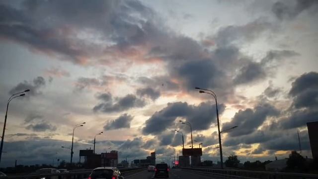 Небо дорога москва закат смотреть онлайн