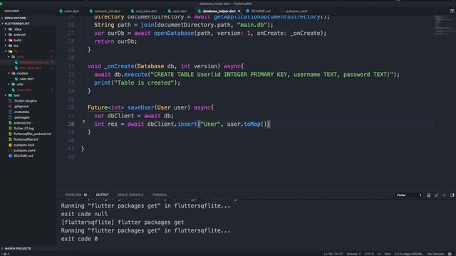 Flutter - SQFLITE (SQLITE) + MVP Architecture + Login App Tutorial смотреть онлайн