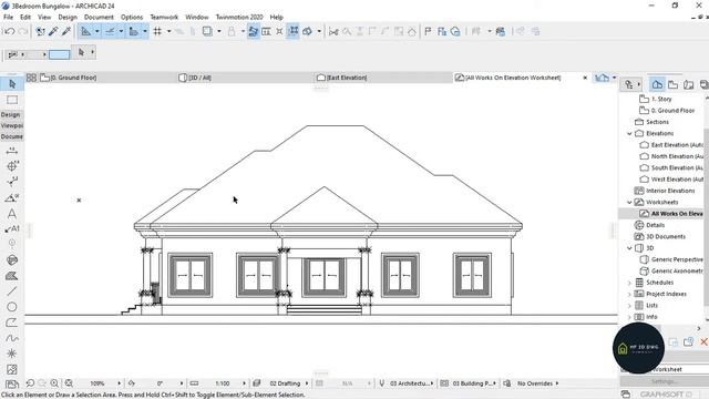 Simple Process To Drawing Elevations in Archicad