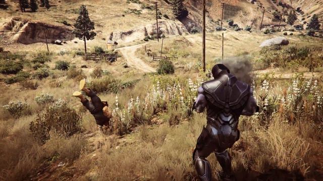 Darkseid vs Akuma - Epic Battle (GTA 5) смотреть онлайн