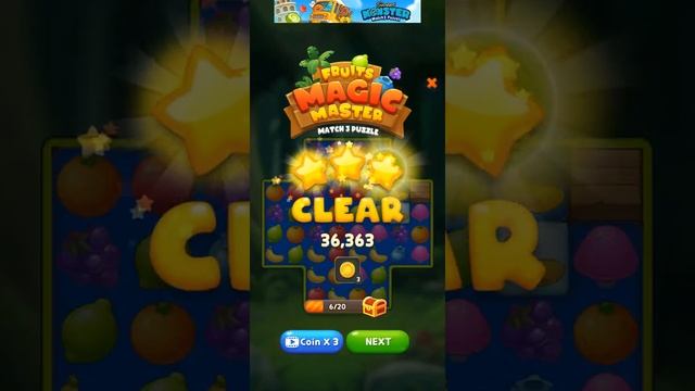 Fruits magic master : match 3 puzzle смотреть онлайн