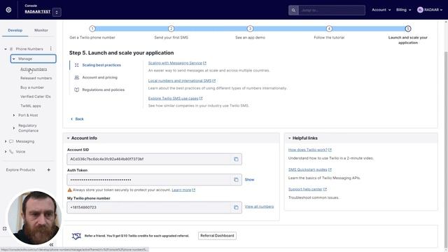 How to connect a Twilio Phone Number for SMS? смотреть онлайн