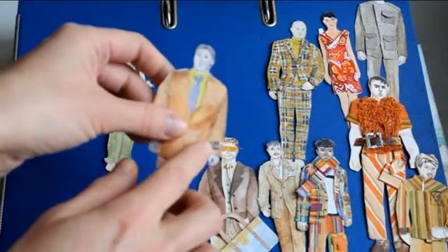 бумажные куклы моего детства часть 2 Деньги Мебель Куклы Автомобили смотреть онлайн