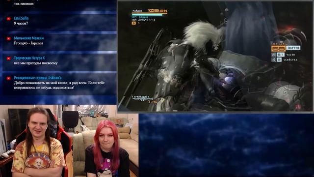 БАЛДЕЖНОЕ ПРОХОЖДЕНИЕ Metal Gear Rising Revengeance | РЕАКЦИЯ НА @GUZNO | смотреть онлайн