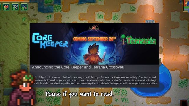 Terraria Just Got a New Crossover with Core Keeper! смотреть онлайн