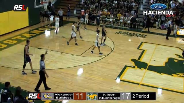 District 29-6A Boys Basketball Laredo Nixon Mustangs vs. Laredo Alexander Bulldogs смотреть онлайн