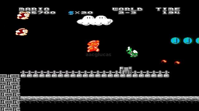 Super Mario Bros HD Black Bowser's Castle Part 1 смотреть онлайн