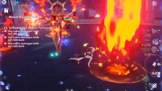 [iPad Pro M1] Spiral Abyss 4.2 | C0 Furina Hypercarry & C0 Raiden National - Genshin Impact смотреть онлайн