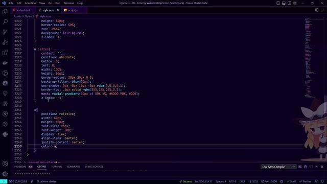 Create a Grocery Website Responsive (HTML, CSS, Java Script) #9 смотреть онлайн