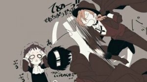 озвучка комиксов по Соукоку ( Дазай и Чуя ) великий из бродячих псов