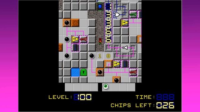 Chip's Challenge 2 - 17: Binary Sunset смотреть онлайн