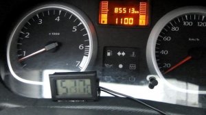 DUSTER  Дачик температуры на рено  Сандеро Логан