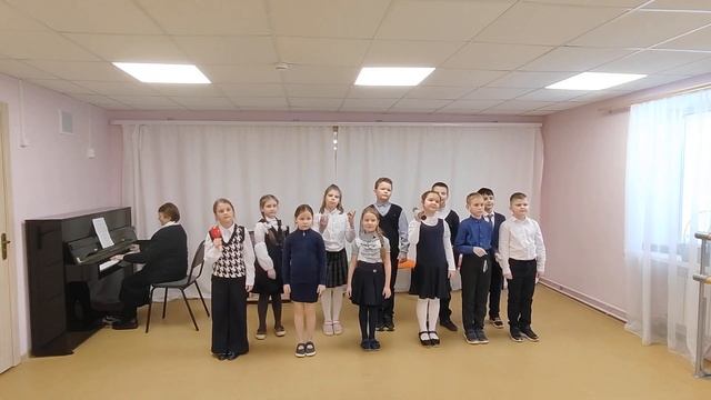 702 Хор Весёлые нотки Рязанская область, Рязанский район, с Подвязье Рождественская песенка смотреть онлайн