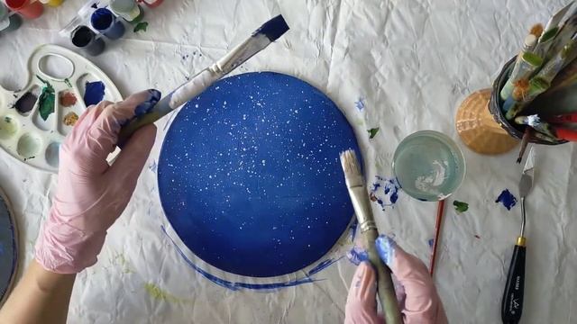 Мастер-класс "Звездная ночь" смотреть онлайн