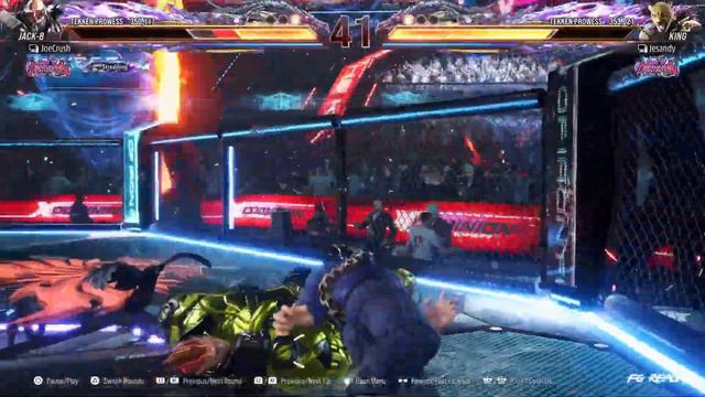 Tekken 8 - JoeCrush (JACK-8) VS Jesandy (KING) March 16, 2024 смотреть онлайн