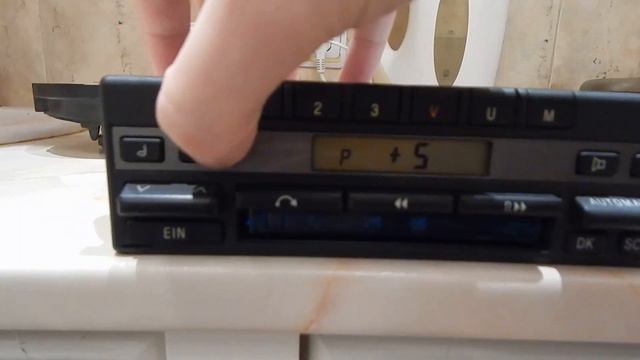 Тест на продажу магнитола Becker Europa 2000 мерседес