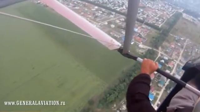 Ultralight and Cessna-172 Полеты на аэродроме Юца / Local flights on the Yutsa airfield