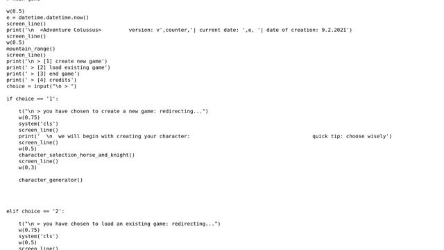 Code Review: text-based RPG game in python- character selection смотреть онлайн