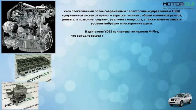 Двигатель YD25