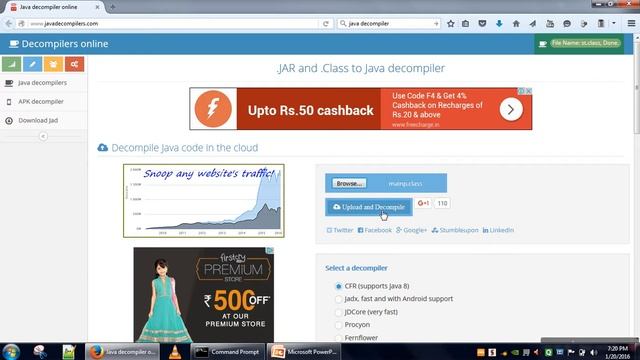 How to Generate java source code from Byte code (class file). How to Decompile class file смотреть онлайн