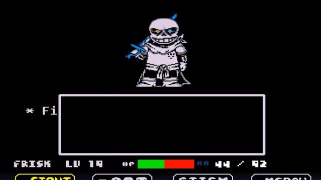 UnderSwap Last Chance | UNDERTALE Fangame | Beta