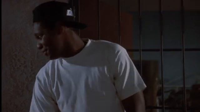 Boyz N' The Hood (1991) - USC Recruiter Visits Ricky With Doughboy & Friends Outside On The Porch