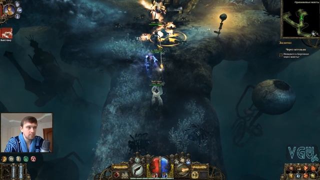 The Incredible Adventures of Van Helsing - Прохождение. Часть 14: Орихалковые шахты смотреть онлайн