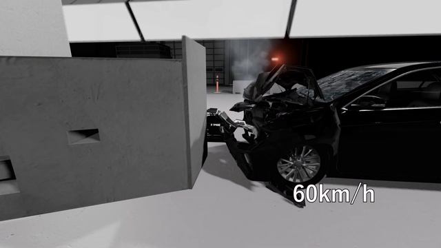 Toyota Camry 2.5 承受得住嗎？110km/h 撞擊測試 - BeamNG Drive смотреть онлайн
