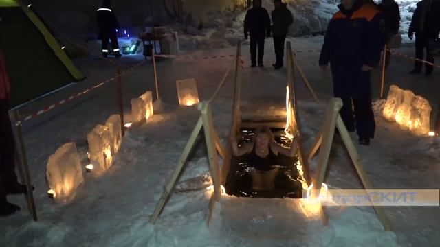 Крещенские купания в Ковдоре