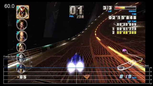 [60fps] F-Zero GX: GameCube Frame-Rate Test смотреть онлайн