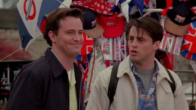 FRIENDS | Joey and Chandler go to London for ross's marriage | Joey and Chandler in London смотреть онлайн