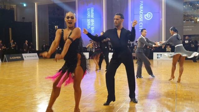 2019 Korea Open Amateur Latin Salvo Sinardi&Viktoriya Kharchenko C смотреть онлайн