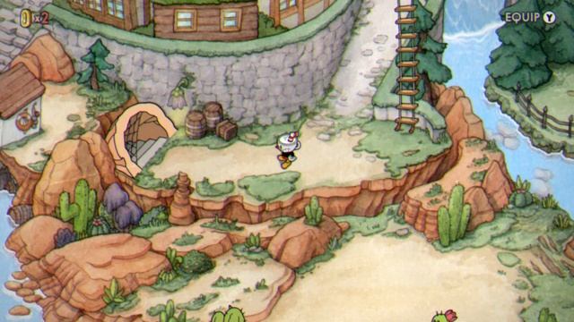 Cuphead - How to play as 2 players and with keyboard смотреть онлайн