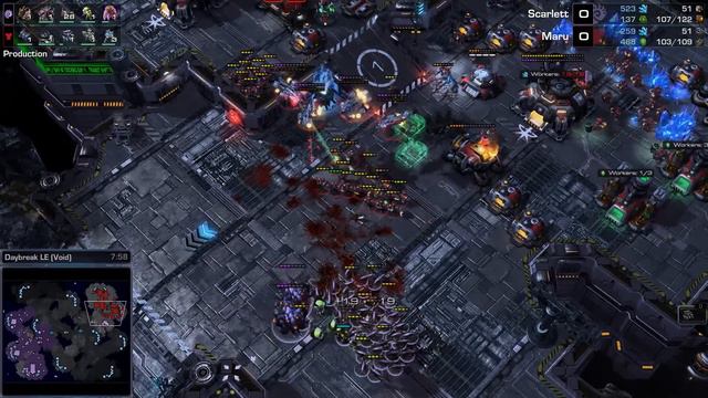 StarCraft 2 - LOTV 2017 - Maru (T) v Scarlett (Z) on Daybreak смотреть онлайн