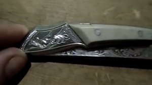 Очень интересный зоновский выкидной нож