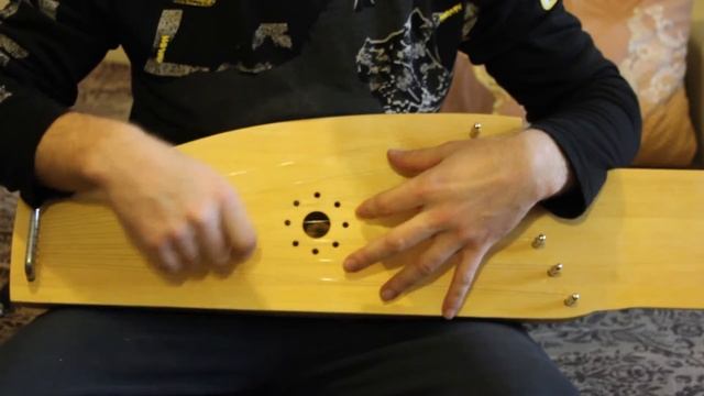 Подгорная - наигрыш под песни. Гусли деревни Попцово Новгородской области. Gusli смотреть онлайн