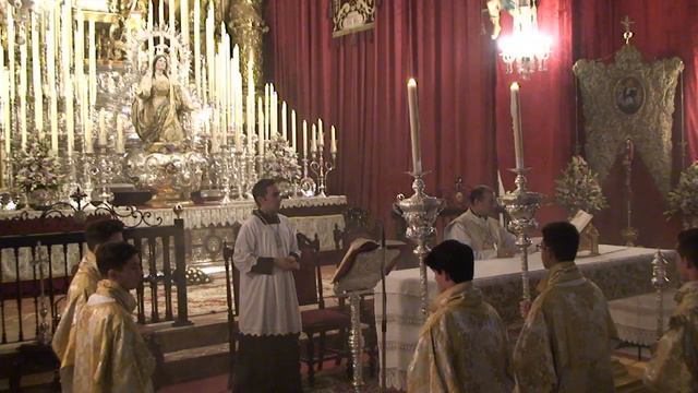 Cultos con motivo del Dogma de la Asunción 2018 смотреть онлайн